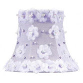 Petal Flower Chandelier Shade in Lavender
