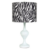 Curvature Large Table Lamp in Blue
