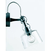 Acquaparete Wall Sconce in Transparent Green
