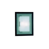 Wand-/Deckenleuchte Lindo in Transparent