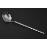 Mono Oval Soup Ladle by Peter Raacke