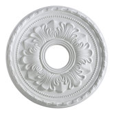 17" Ceiling Medallion in Studio White