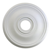 Traditional Ceiling Medallion in Studio White