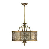 French Damask Light Pendant