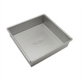 8" Square Brownie / Cake Pan with Americoat