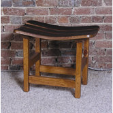 Winemaster's Stave Entryway Bench