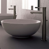 Sfera Above Counter Bathroom Sink in White