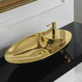 Shape 70 Oval Single-Hole Vessel Sink