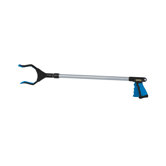 Adjustable Length Reacher in Blue / Silver