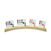 Wood Table Playing Card Holder