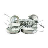 Copper-Core 5-Ply 14-Piece Cookware Set