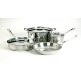 Copper-Core 5-Ply 7-Piece Cookware Set
