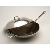 Stainless Chef's Pan with Lid