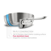 Stainless Non-Stick French Skillet