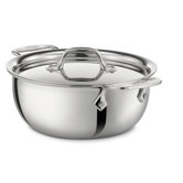 Stainless 3-Qt. Round Casserole