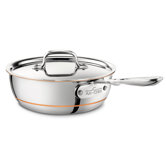Copper-Core 2-qt. Saucier with Lid