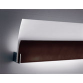 Balios Wall Light in White / Coffee
