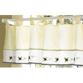 Bumble Bee Window Valance