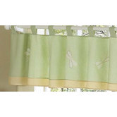 Green Dragonfly Dreams Collection Window Valance
