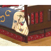 Wild West Cowboy Collection Toddler Bed Skirt