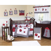 Polka Dot Ladybug Crib Bedding Collection