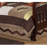 Dinosaur Land Collection Toddler Bed Skirt