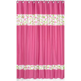 Circles Pink Collection Shower Curtain
