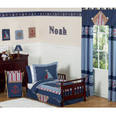 Nautical Nights 5 Piece Toddler Bedding Collection