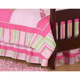 Jungle Friends Collection Toddler Bed Skirt