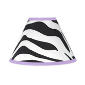 Zebra Purple Collection Lamp Shade