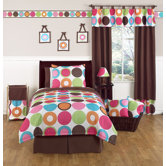 Deco Dot Collection 4pc Twin Bedding Set