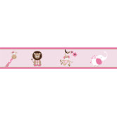 Jungle Friends Wallpaper Border