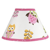 Owl Pink Collection Lamp Shade