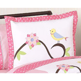 Song Bird Collection Standard Pillow Sham