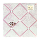 Pink Toile Collection Memo Board