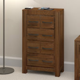 Mayan Walnut DVD / CD Storage Chest