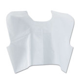 Disposable Patient Capes, 3-Ply T/P/T, 100/Carton