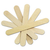 Tongue Depressors, Wood, 6" Long, 100/box