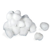 Nonsterile Cotton Balls, White, Large, 1000 per Box