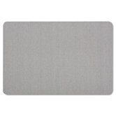 Oval Office Fabric Bulletin Board in Light Blue