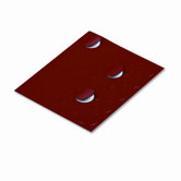 Magnetic Circles, 3/4" Diameter, Red, 20 per Set