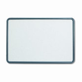 Contour Granite-Finish Tack Board with Black Frame