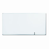 Standard Dry-Erase Board, Melamine, 96 x 48, White, Aluminum Frame