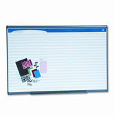 Horizontal Format Planning System, Porcelain, 72 x 48, White/Aluminum Frame