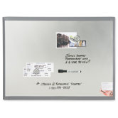 Magnetic Whiteboards, 8-1/2"x11", Stainless Steel