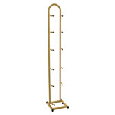 Deluxe 6 Ball Medicine Ball Rack - Champagne