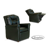 Four Button Fabric Kid's Recliner
