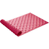 Raspberry Bubble Rubber Bath Mat