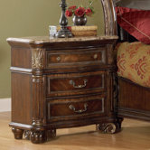 Regal 3 Drawer Nightstand