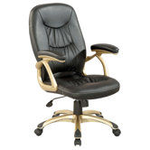 Ultra Comfortable High-Back Leather Office Chair